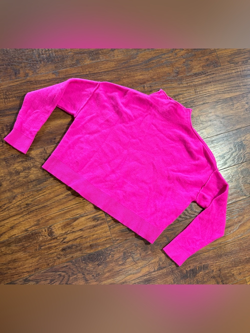 Pilcro women’s size XS bright pink turtleneck sweater